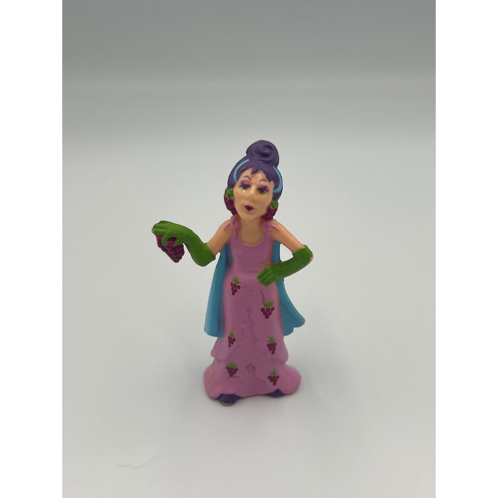 Vintage 1980s Kenner Strawberry Shortcake Sour Grapes PVC Miniature Figurine